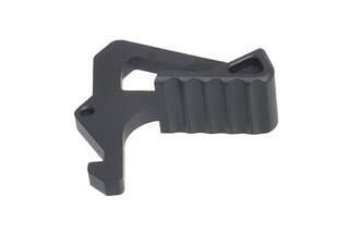 Strike Industries AR-15 Extended Charging Handle Latch is made of aluminum